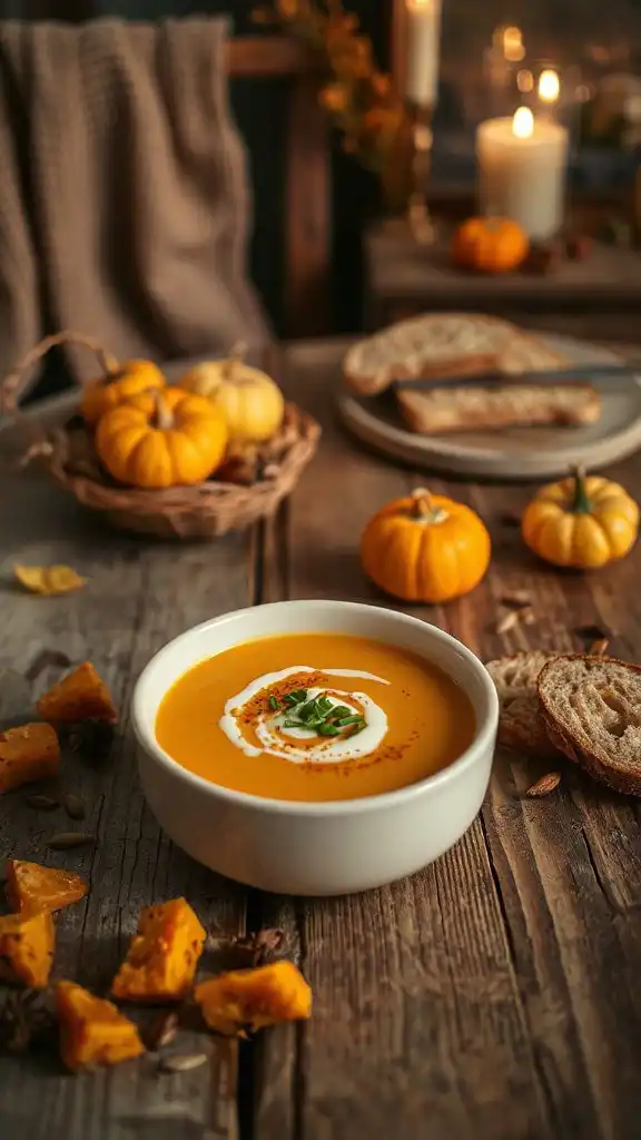 creamy roasted butternut squash soup