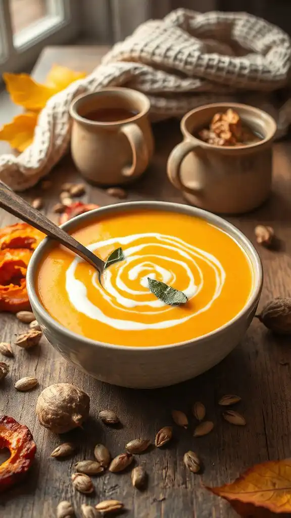 creamy roasted butternut squash soup