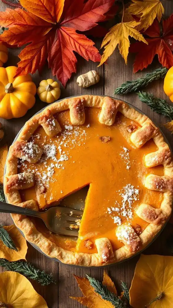creamy roasted fall dessert