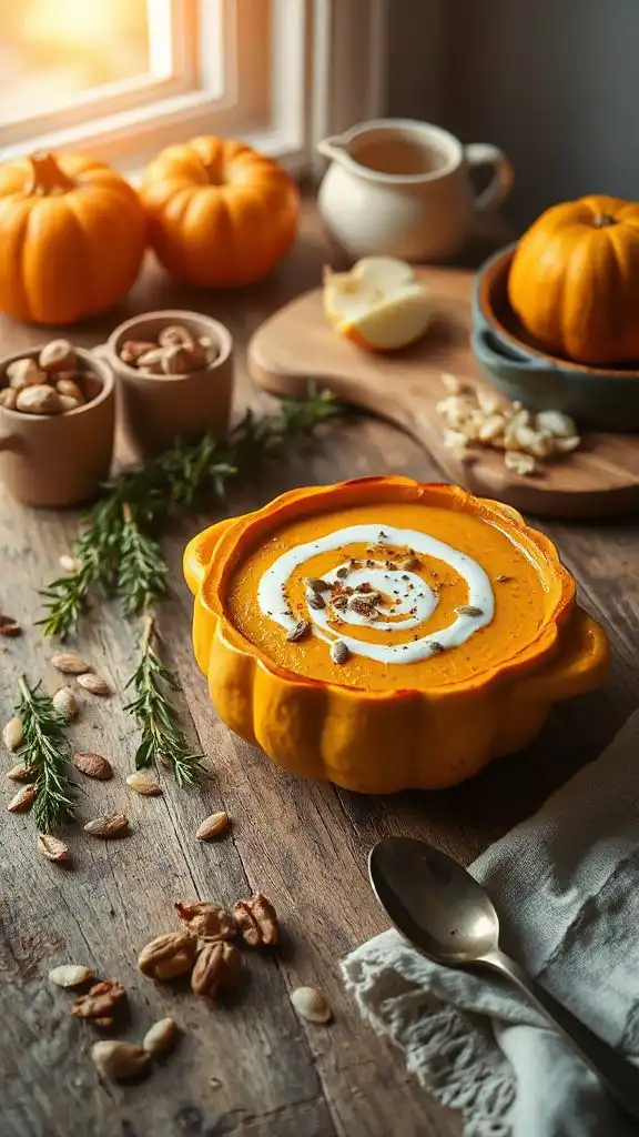 creamy roasted squash soup creamy roasted squash soup