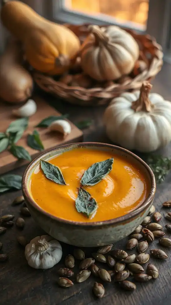 creamy roasted squash soup