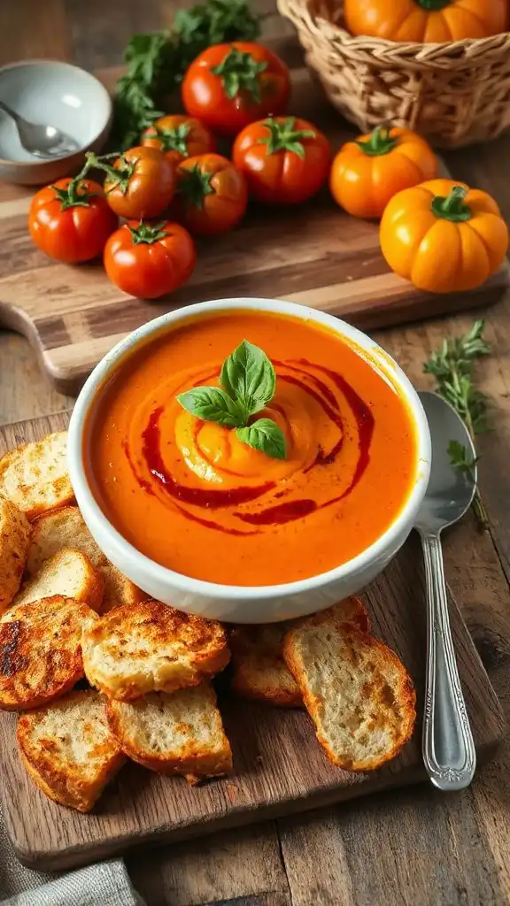 creamy roasted tomato soup