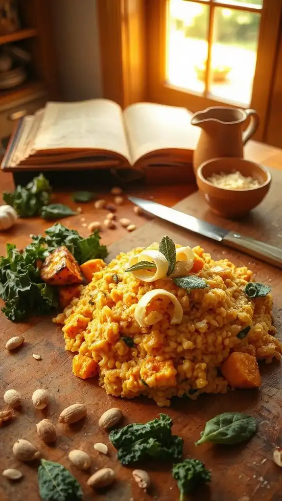 creamy seasonal risotto delight