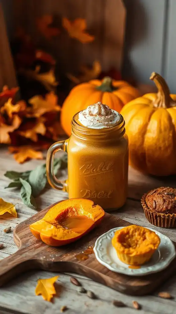 creamy spiced pumpkin smoothie creamy spiced pumpkin smoothie