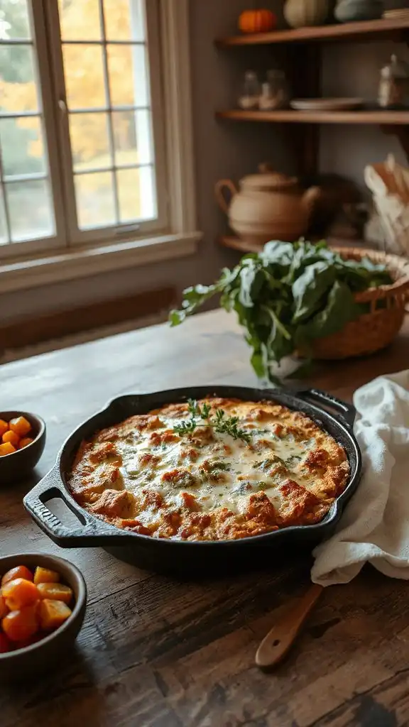 creamy spinach artichoke casserole