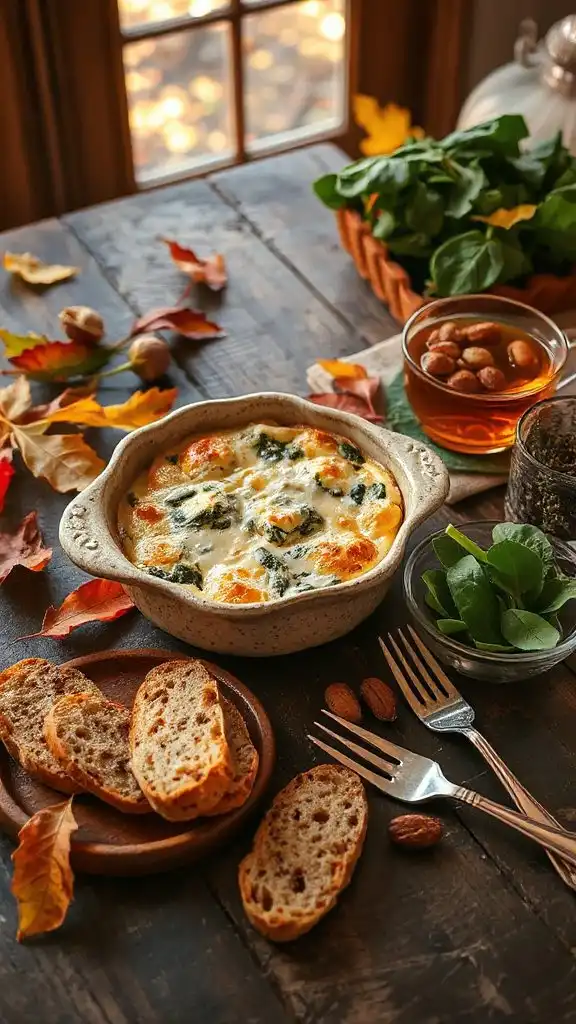 creamy spinach artichoke dip