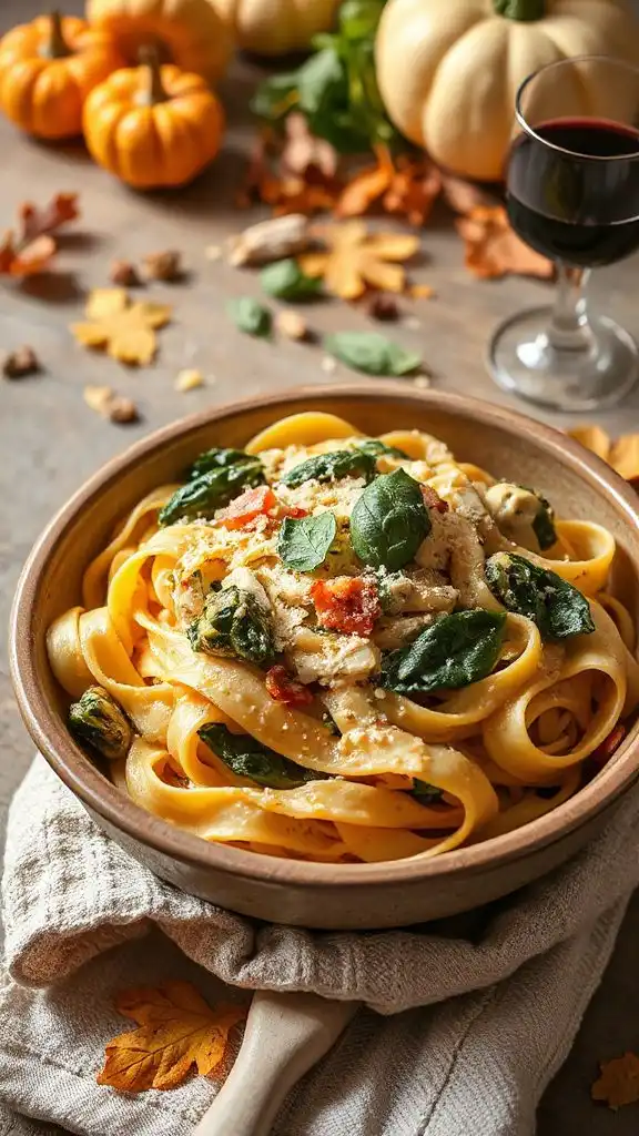 creamy spinach artichoke pasta