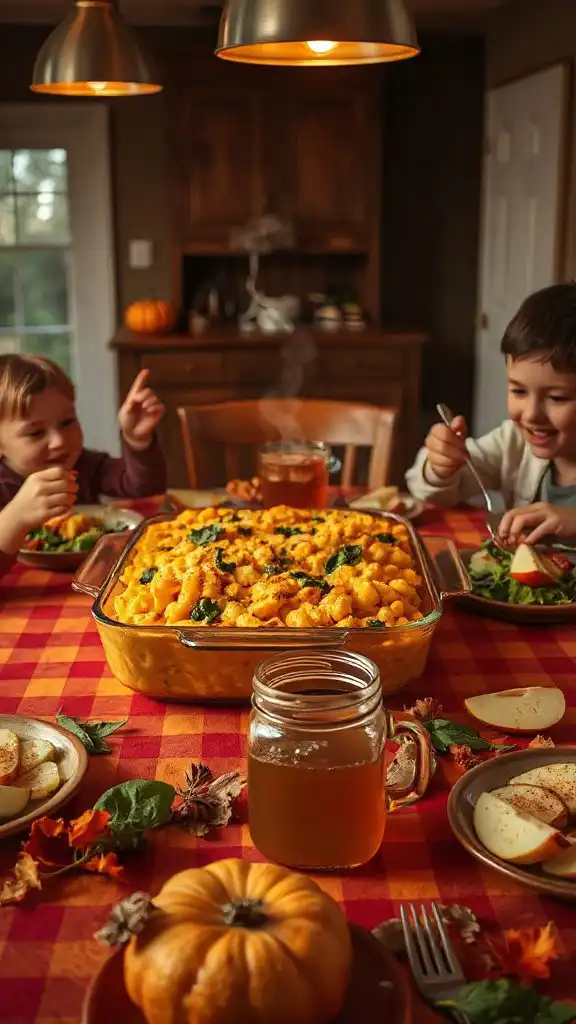 creamy spinach mac and cheese