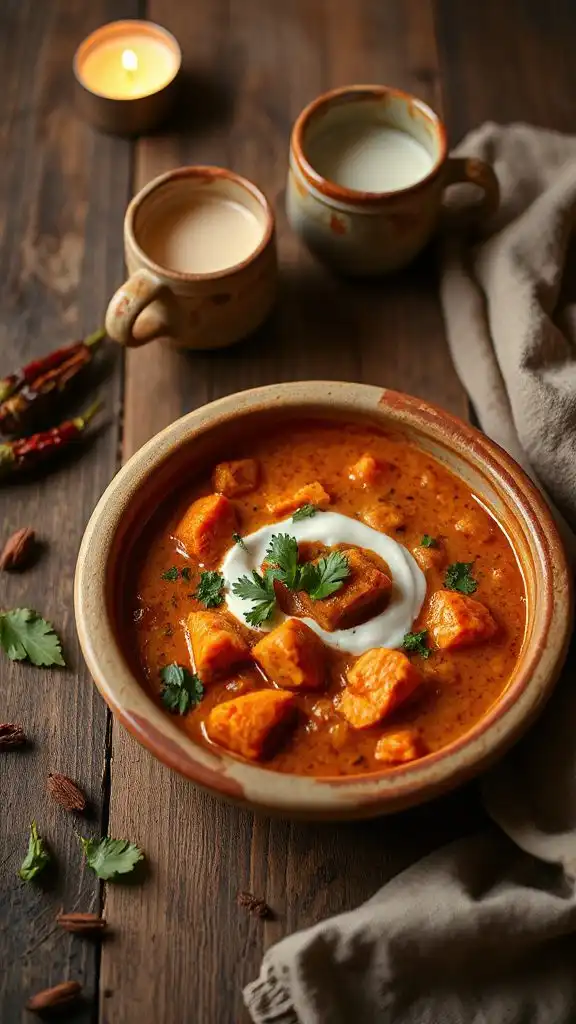 creamy sweet potato chili