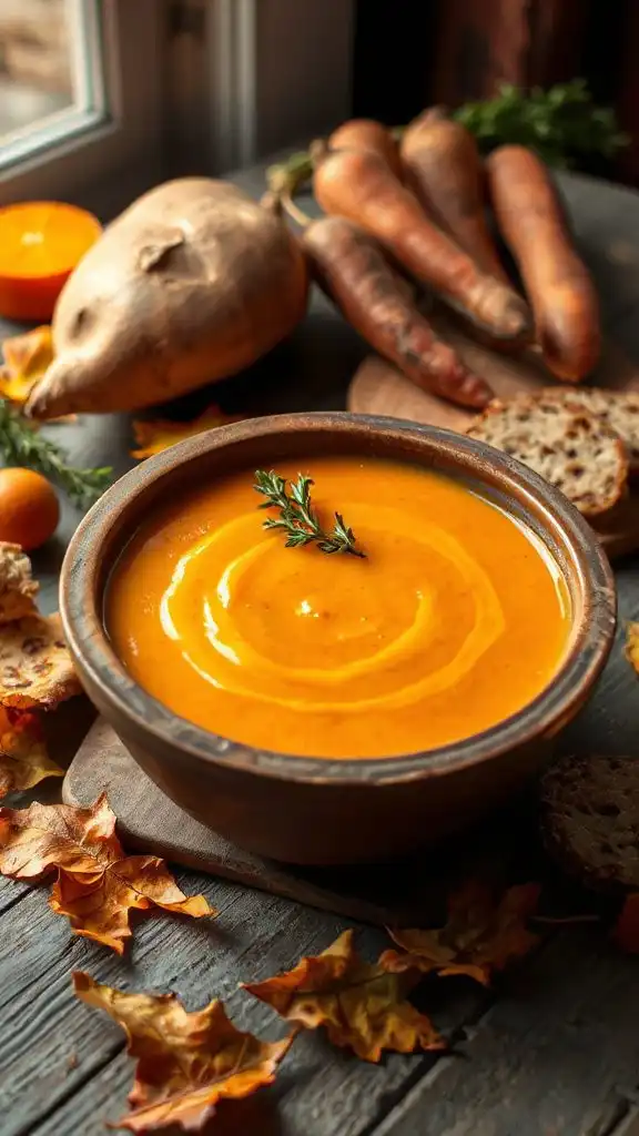 creamy sweet potato soup