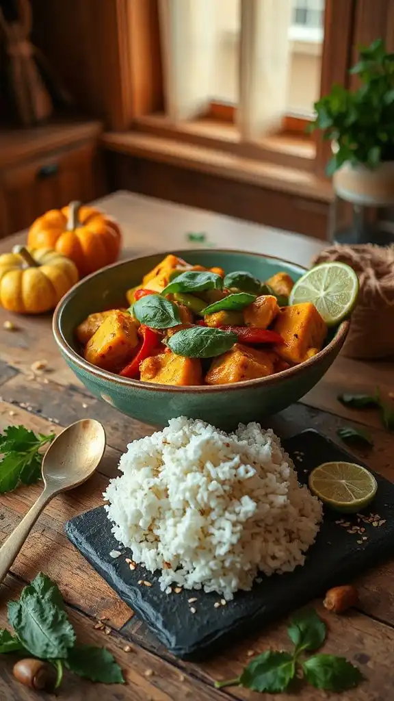 creamy thai coconut curry