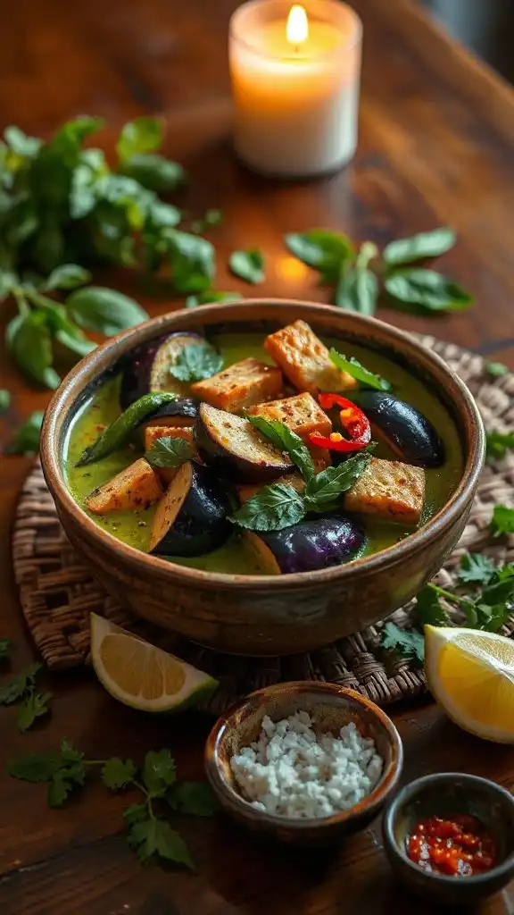 creamy thai green curry
