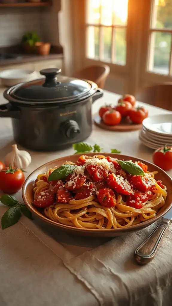 creamy tomato basil delight