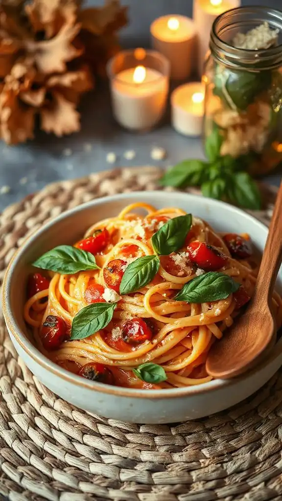 creamy tomato basil pasta