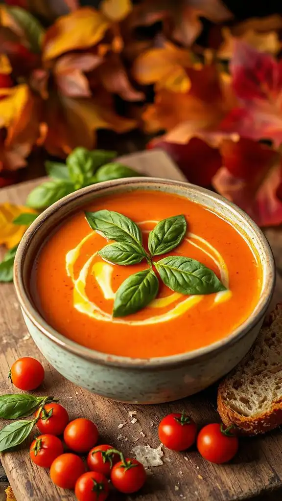 creamy tomato basil soup