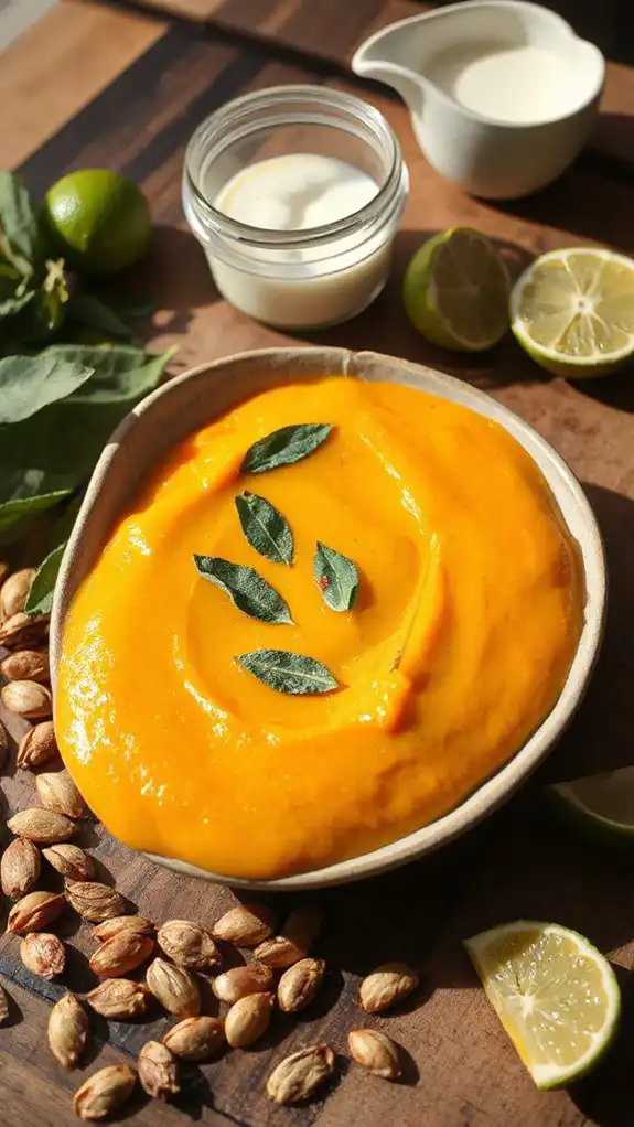 creamy tropical squash pur e