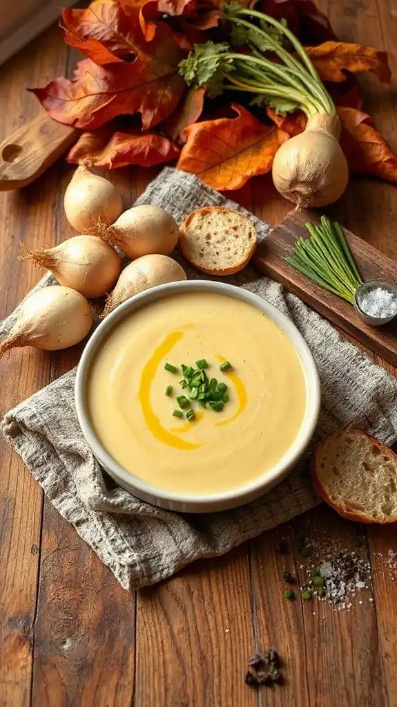 creamy turnip soup recipe