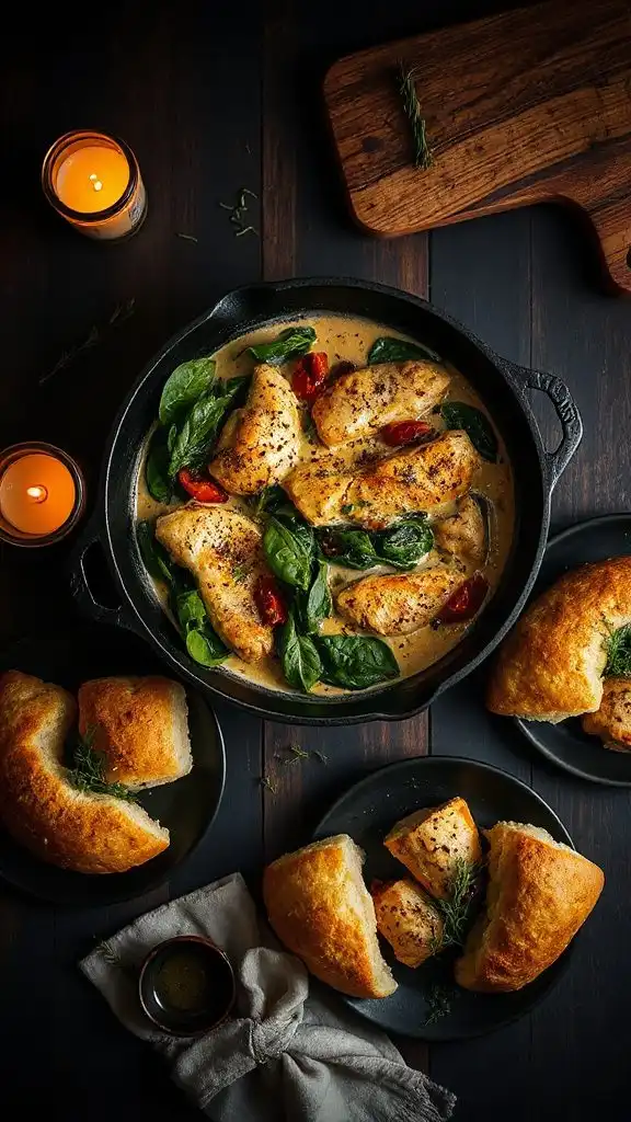 creamy tuscan chicken recipe