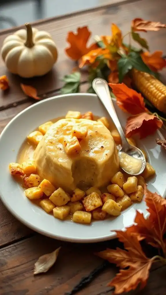 creamy vanilla corn dessert