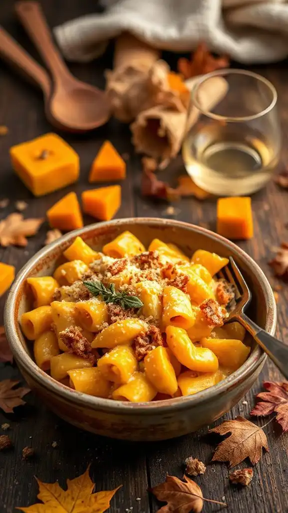 creamy vegan butternut macaroni