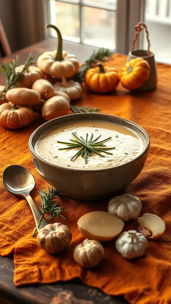 creamy vegan potato soup