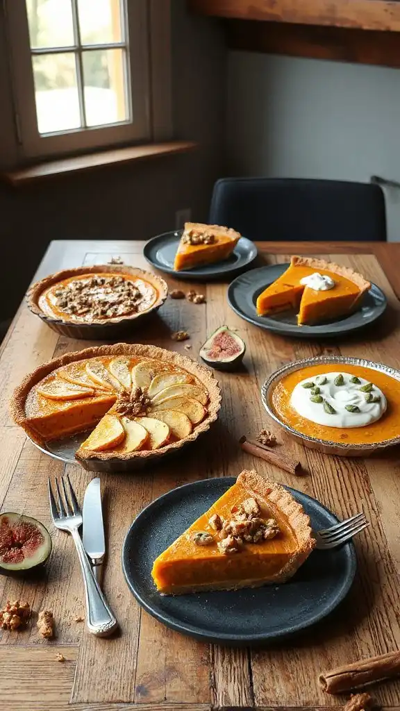 creamy vegan pumpkin pie