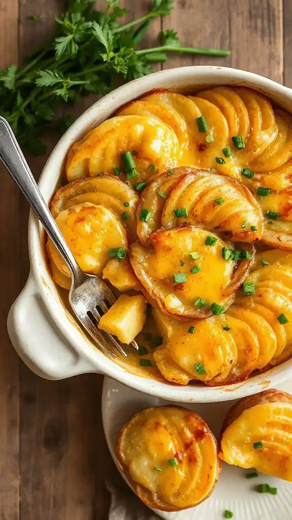 creamy vegan scalloped potatoes