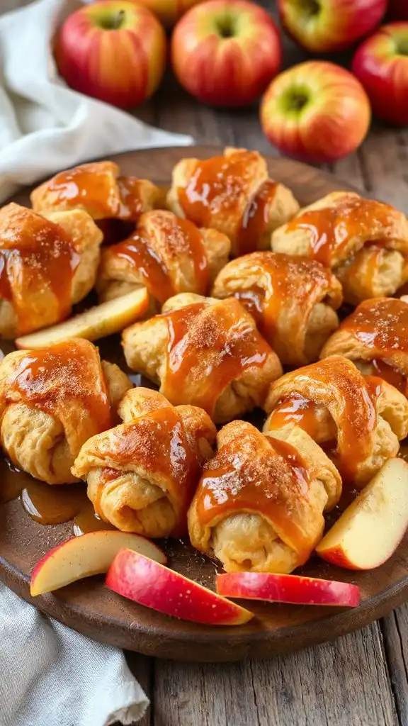 crescent roll apple dumplings