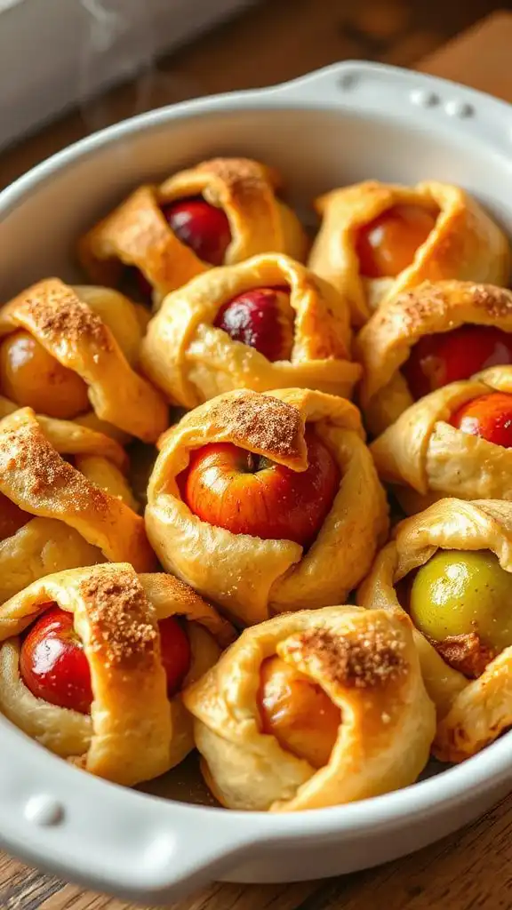 crescent roll apple dumplings recipe