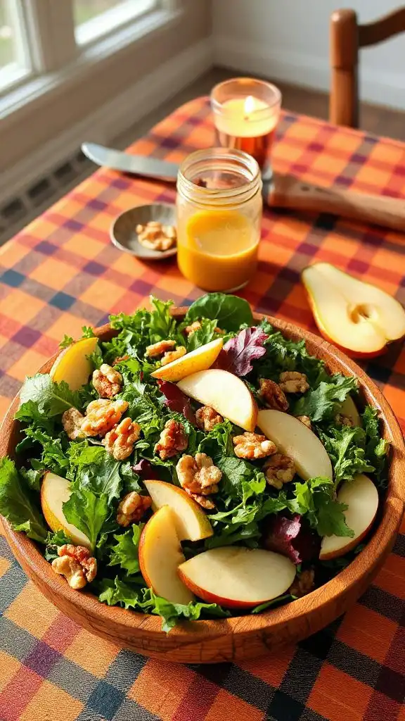 crisp apple cheddar salad