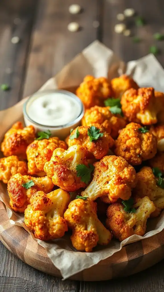 crispy cauliflower wings recipe