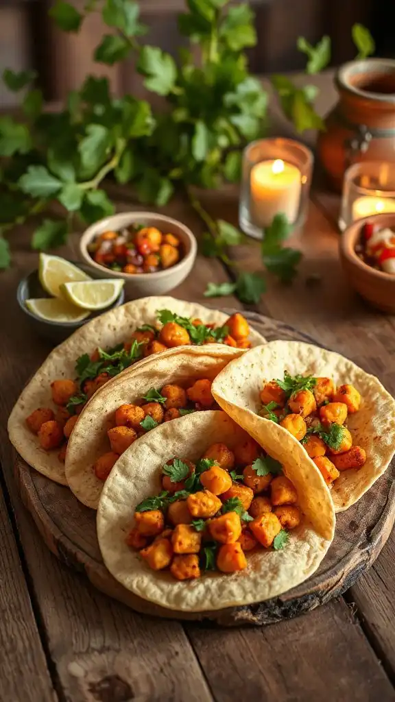 crispy chickpea sweet potato tacos crispy chickpea sweet potato tacos