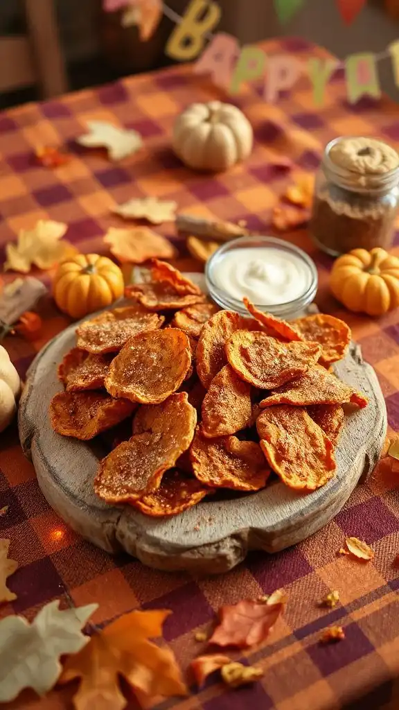 crispy cinnamon sugar snacks