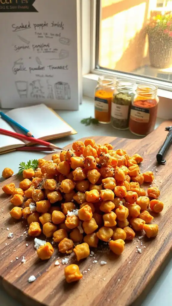 11 Crispy Chickpea Snacks in Back-to-School Seasonings