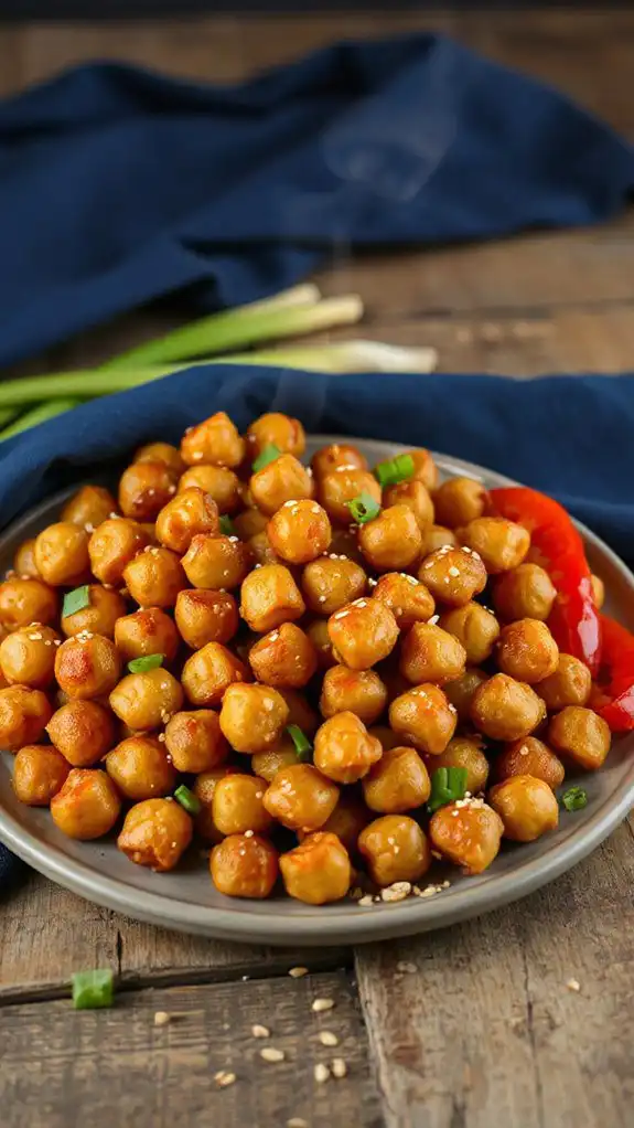 crispy sesame teriyaki snack