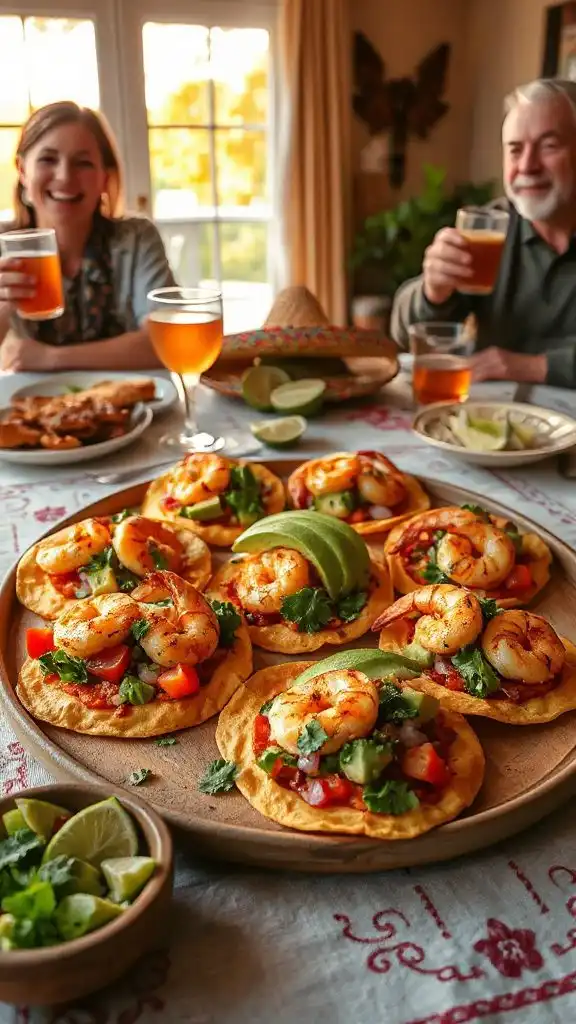 crispy shrimp tortilla toppings