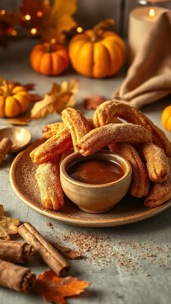 crispy sweet cinnamon churros