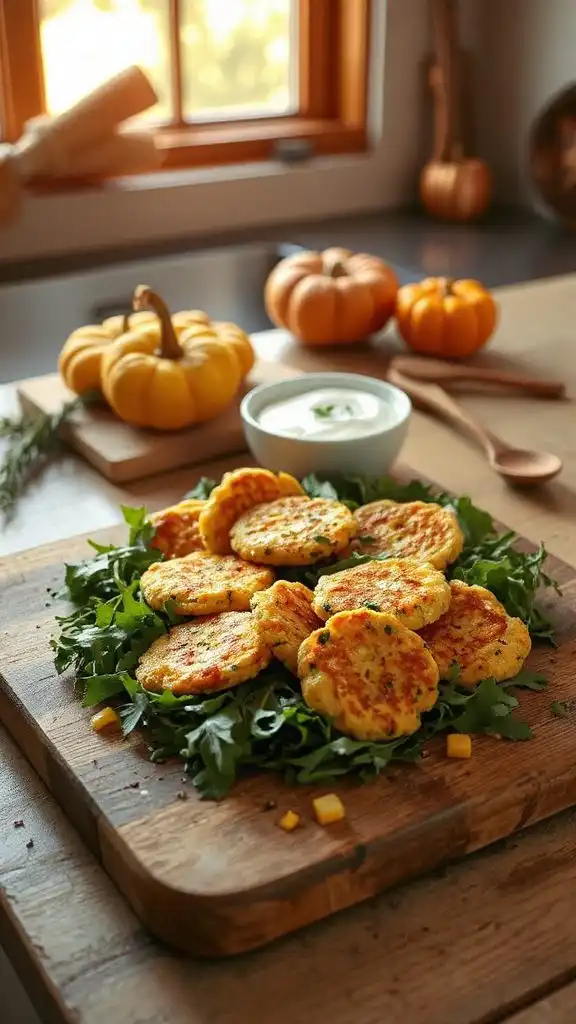 crispy zucchini corn fritters