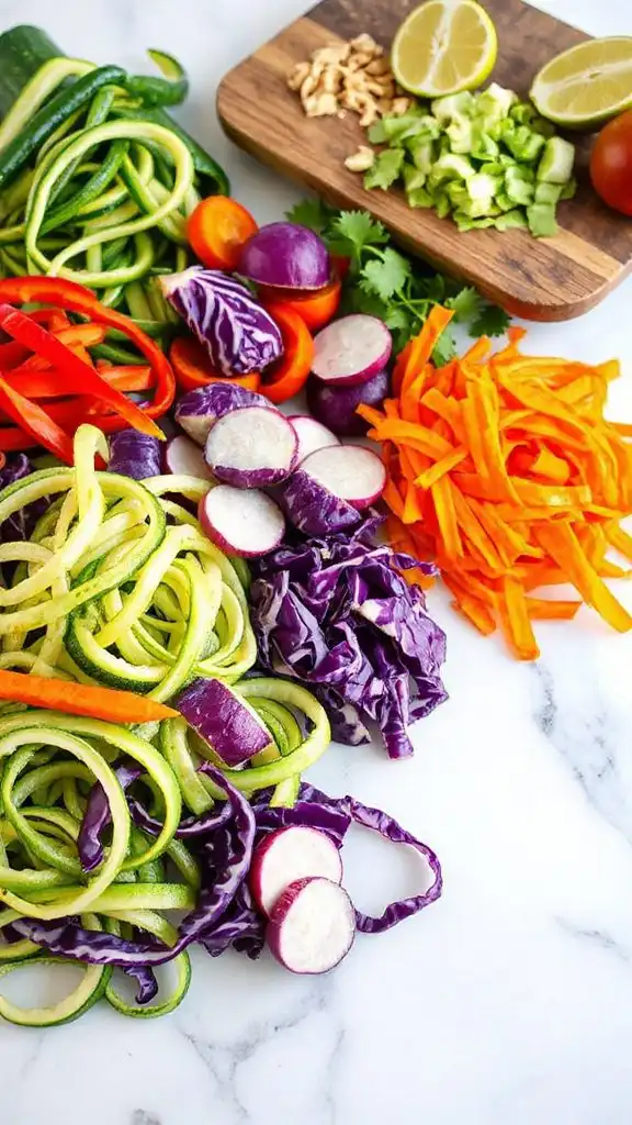 crunchy veggie preparation steps
