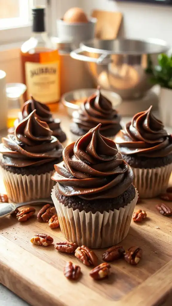 cupcake assembly process