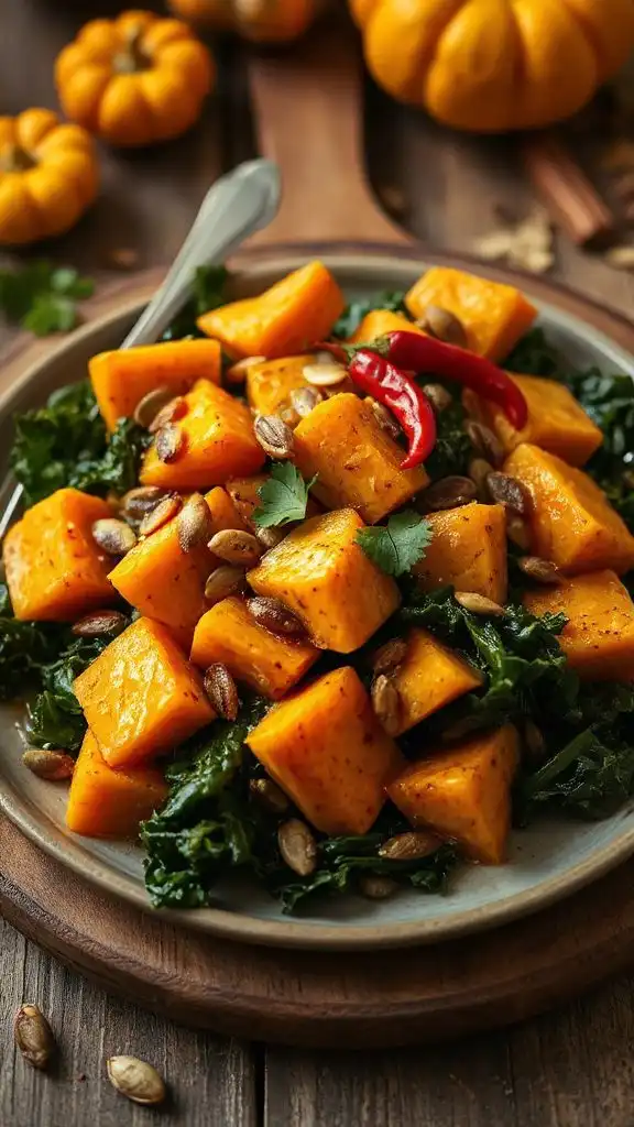 curried sweet potato dish