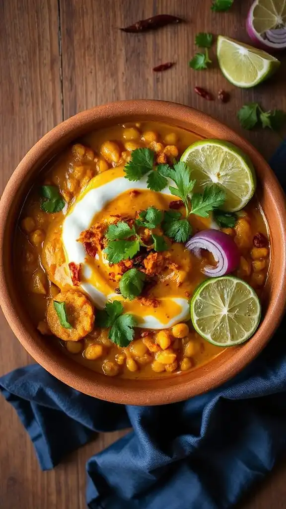 curry coconut lentil dal