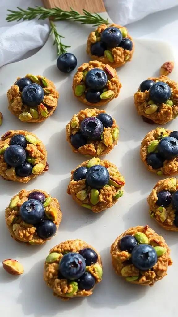 customizable blueberry pistachio clusters customizable blueberry pistachio clusters