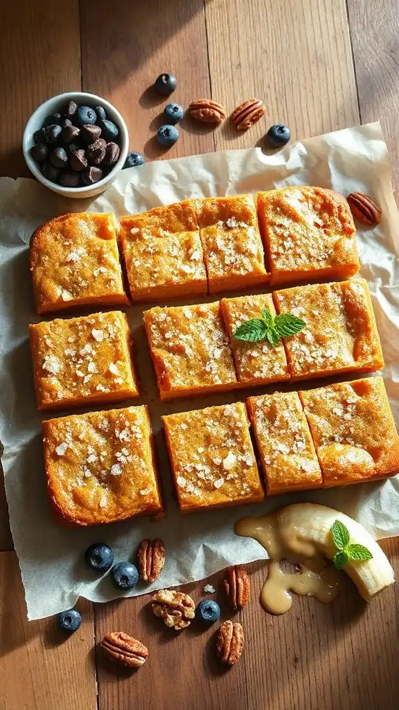 customizable chickpea blondie recipe