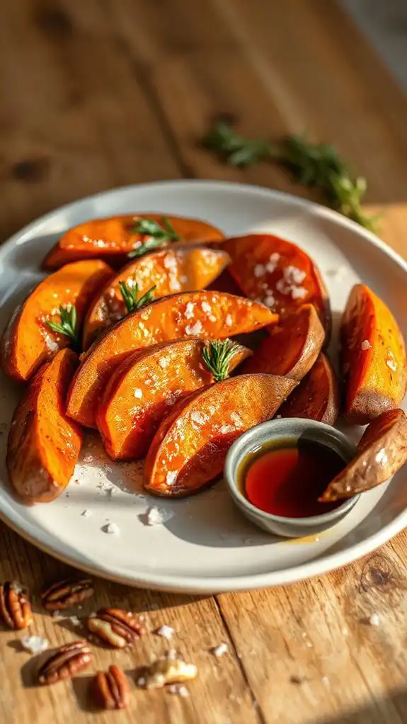 customizable maple glazed sweet potatoes