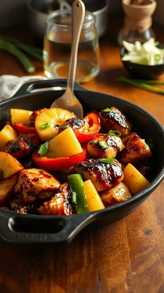 customize teriyaki pineapple chicken