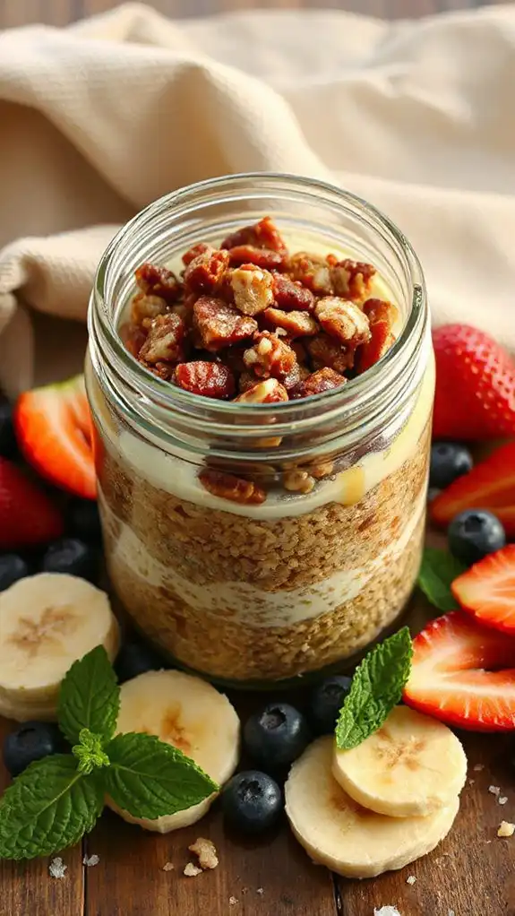 customized overnight quinoa variations