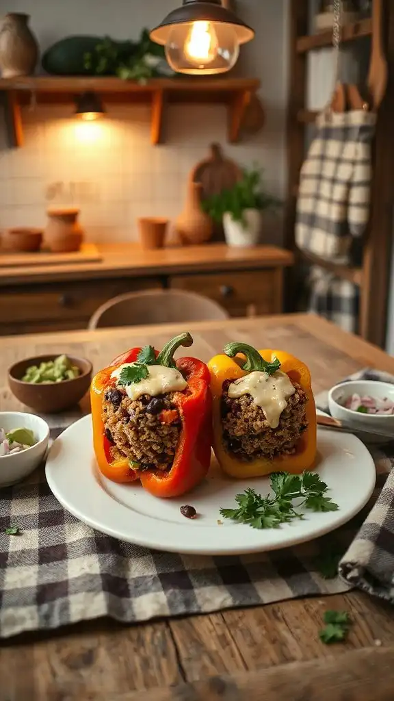 customized stuffed bell peppers