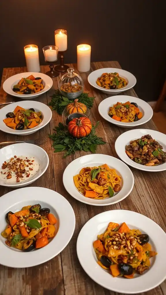 dairy free autumn pasta recipes