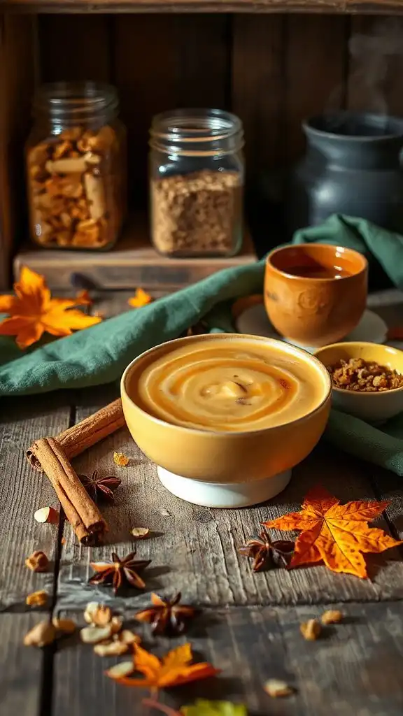 dairy free chai pudding delight